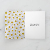 De Dag van de naam voor vriendenmadeliefje met Kaart (Binnen)