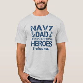 DE DAG VAN DE NAVY T-SHIRT
