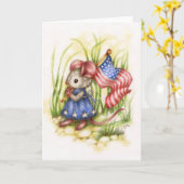 De Dag van de onafhankelijkheid - de Leuke Kaart (Gele Bloem)