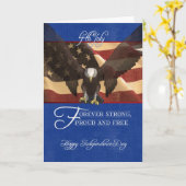 De Dag van de onafhankelijkheid, het Vierde van Kaart (Gele Bloem)