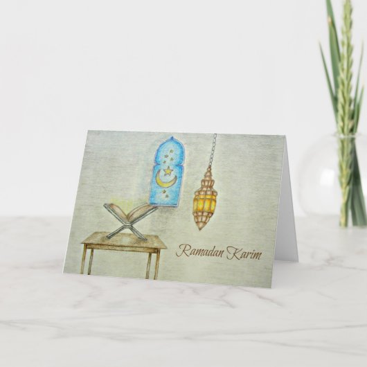De dag van de Ramadan Kaart (Voorkant)