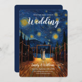 De dag van de Sterrennacht | Uitnodiging tot wedde (Voorkant / Achterkant)