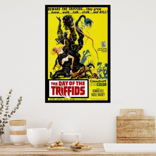 DE DAG VAN DE TRIFFIDEN POSTER (Keuken)