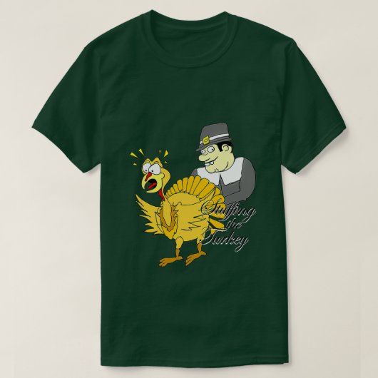 De dag van de Turkse Thanksgiving T-shirt (Design voorkant)