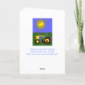 De Dag van de vader Vist Paar en de Groene Kaart v (Achterkant)