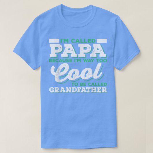 de dag van de vaders van de grootvader t-shirt (Design voorkant)