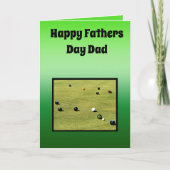 De Dag van de Vaders van de Kommen van het gazon, Kaart (Voorkant)