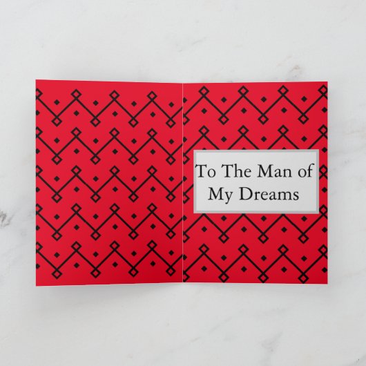 De dag van de Valentijn van de heer Gentleman Edit Feestdagen Kaart (Binnen)