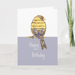 De dag van de Vertrek met een Vogel van de Nota va Kaart