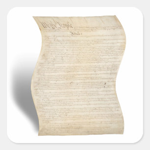 De Dag van de vrijheid van informatie Vierkante Sticker