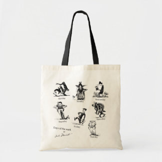 De dag van de week tote bag