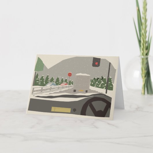 De Dag van december Feestdagen Kaart (Voorkant)