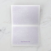 De Dag van gelukkige Bassentine Feestdagen Kaart (Binnen)