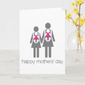 De Dag van gelukkige Moeders! Kaart (Gele Bloem)