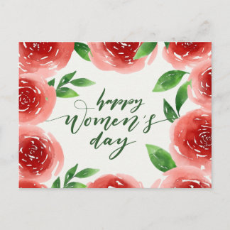 De Dag van gelukkige Vrouwen Briefkaart
