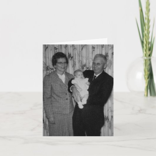 De Dag van grootouders Kaart (Voorkant)