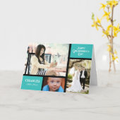 De Dag van grootouders past Naam en Foto aan Kaart (Gele Bloem)