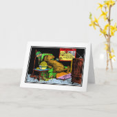 De Dag van Groundhog, controleert de de Leuke Tijd Kaart (Gele Bloem)