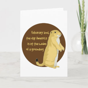 De Dag van Groundhog Kaart