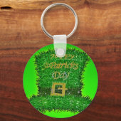 DE DAG VAN HAPPY STPATRICK SLEUTELHANGER (Voorkant)
