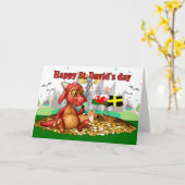 De Dag van heilige David met Rode Draak, Kastelen Kaart (Gele Bloem)