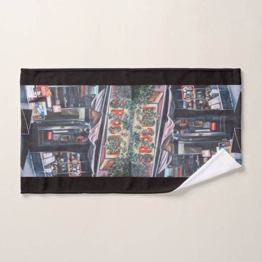 De Dag van het cadeau Bekijk een Tranquil verleden Bad Handdoek (Handdoek)