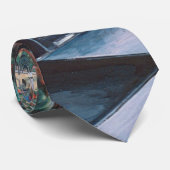 De Dag van het cadeau Bekijk een Tranquil verleden Stropdas (Opgerold)