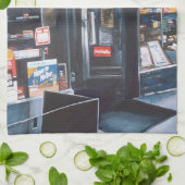 De Dag van het cadeau Bekijk een Tranquil verleden Theedoek (Gevouwen)