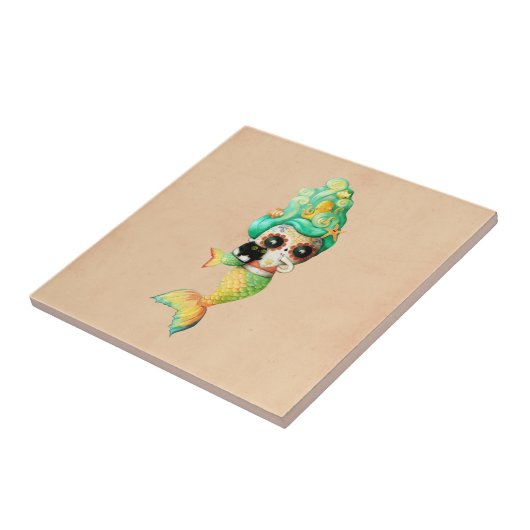 De dag van het dode meisje tegeltje (Zijkant)