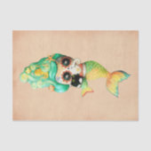 De dag van het dode meisje tissuepapier (Voorkant)