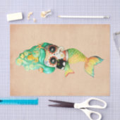 De dag van het dode meisje tissuepapier (Craft)