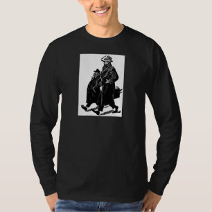 De dag van het dode schilderen rond 1955. t-shirt