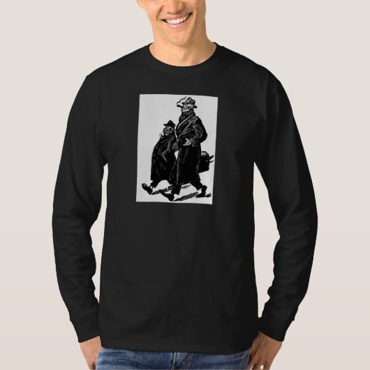 De dag van het dode schilderen rond 1955. t-shirt (Voorkant)