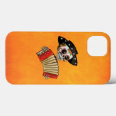 De dag van het dode skelet El Mariachi Case-Mate iPhone Case (Achterkant (horizontaal))