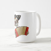 De dag van het dode skelet El Mariachi Koffiemok (Voorkant rechts)