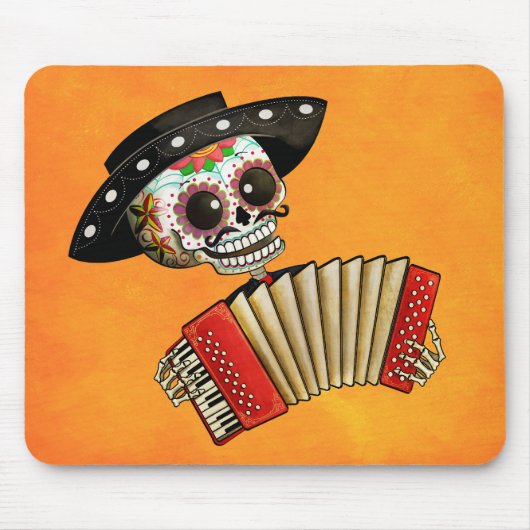De dag van het dode skelet El Mariachi Muismat (Voorkant)