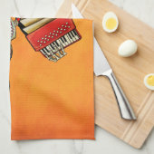 De dag van het dode skelet El Mariachi Theedoek (Quarter Fold)