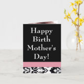 De Dag van het gelukkige Mamma van de Geboorte Kaart (Gele Bloem)