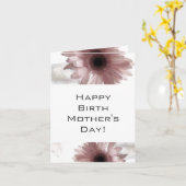 De Dag van het gelukkige Mamma van de Geboorte Kaart (Gele Bloem)