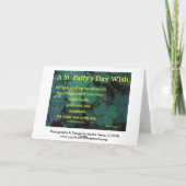 De Dag van het gelukkige St. Pasteitje - Klaver Kaart (Achterkant)