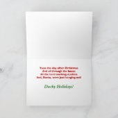 De Dag van het kuuroord! Feestdagen Kaart (Binnen)