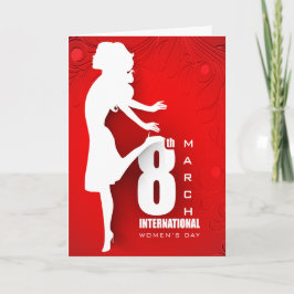 De Dag van internationale Vrouwen Kaart