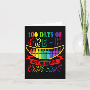 De dag van pre-k gaf me het gevoel van Cray leraar Kaart