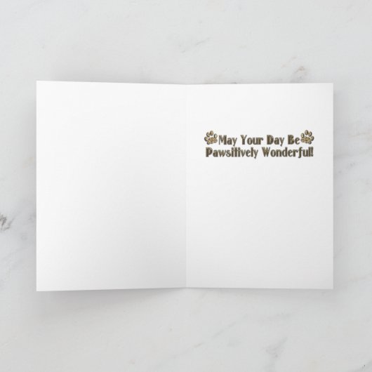 De Dag van vaders - Australische Herder - Dustine Kaart (Binnen)