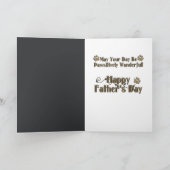 De Dag van vaders - de Poten van de Steen - Bichon Kaart (Binnen)