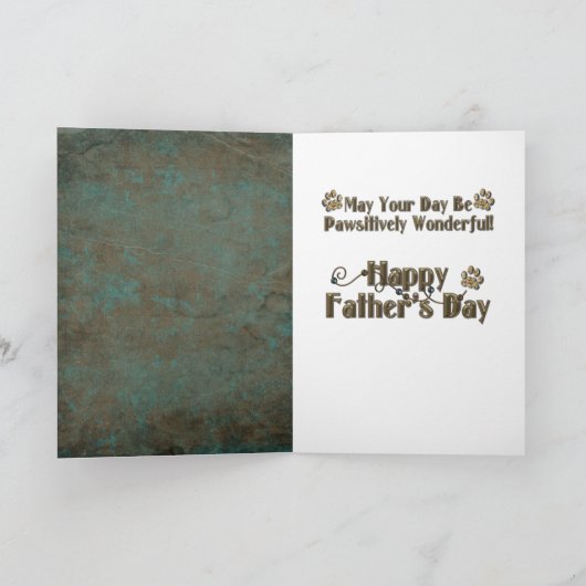 De Dag van vaders - de Poten van de Steen - Duitse Kaart (Binnen)