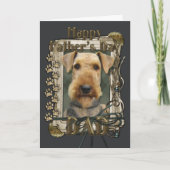 De Dag van vaders - de Poten van de Steen - Kaart (Voorkant)