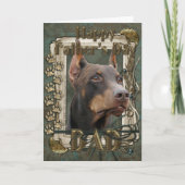 De Dag van vaders - de Poten van de Steen - Kaart (Voorkant)