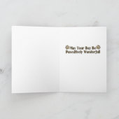 De Dag van vaders - de Poten van de Steen - Kaart (Binnen)