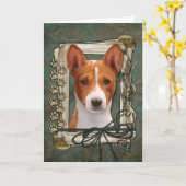 De Dag van vaders - de Poten van de Steen - Kaart (Gele Bloem)